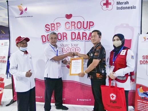 Kerjasama Donor Darah SBP Group dengan PMI Jakbar